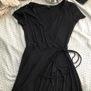 Black Flow-y Minidress